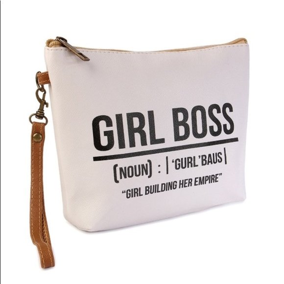 Girl Boss Cosmetic Bag Wristlet - Picture 2 of 2